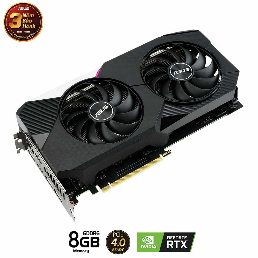 Genuine ASUS RTX 3060 & 3060 Ti V2 MINI Replacement Cooling Fan Set - 87mm Fluid Bearing