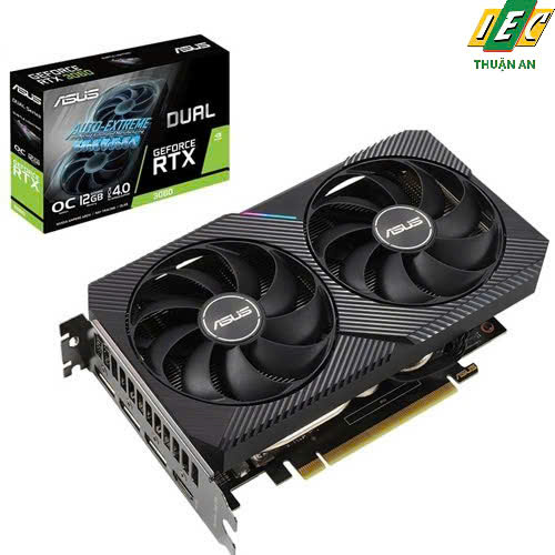 VGA ASUS Dual GeForce RTX 3060 V2 OC 12GB GDDR6 (DUAL-RTX3060-O12G-V2) (Sao chép)