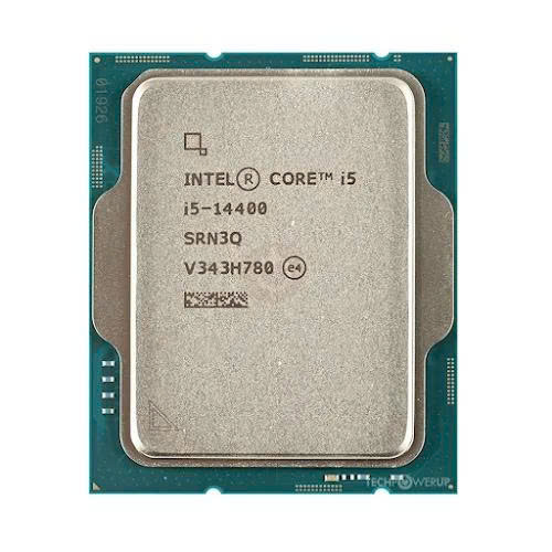 CPU Intel Core i5 14400 (Intel LGA1700 - 10 Core - 16 Thread - Base 2.5Ghz - Turbo 4.7Ghz - Cache 20MB) Tray